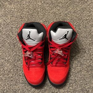 Red Air Jordan Sneakers